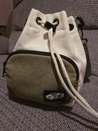 Vans cream green canvas - vans,