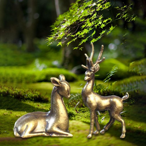 Sika deer statue - sika, ornament
