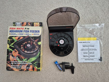 FISH MATE F14 AQUARIUM FISH FOOD AUTOMATIC TANK FEEDER FISHMATE AQUARIUM AUTO