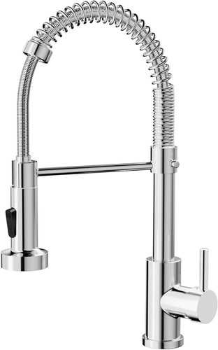 Dual kitchen spring tap sink - kitchen,