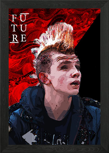 Future framed wall art - framed, poster
