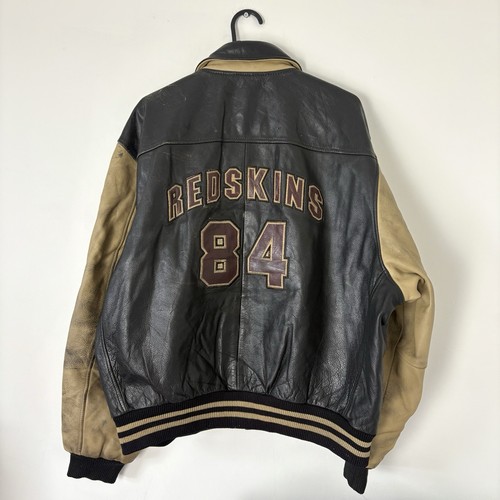 Redskins leather bomber - redskins,