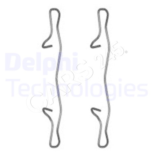 Delphi disc brake pad - disc,