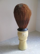 VINTAGE LARGE / OVERSIZE ADVERTISING SHAVING BRUSH - BARBER SHOP ?