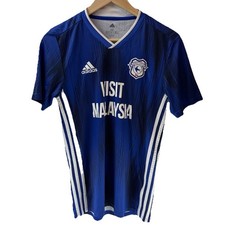 Cardiff City 2019/20 Home Shirt Blue Bluebirds Adidas Men’s Size Extra Small XS