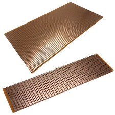 PCB Stripboard Vero Type Universal Copper Printed Circuit Board Various Sizes UK