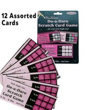 DO A DARE GIRL'S NIGHT OUT SCRATCH CARD GAME HEN PARTY BATCHELORETTE GAME