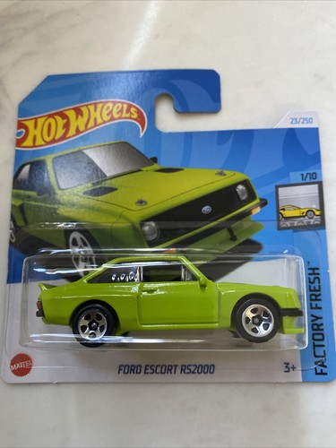 Hot wheels ford escort - ford, rs2000