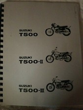 suzuki parts catalogue 1969 t500 t 500 titan t500 ii t500 iii
