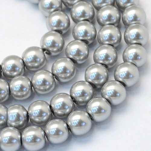 Glass faux pearl - faux, beads