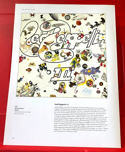Led zeppelin iii three album - zeppelin, iii/3/three