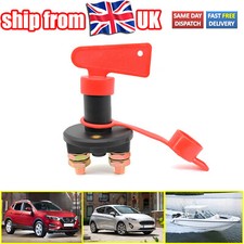 Battery isolator switch wth - battery,