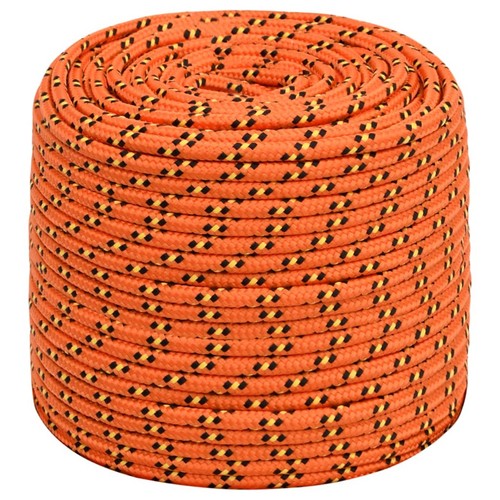 Boat rope orange 50 m - orange, 8
