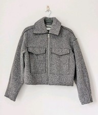 Stunning Grey Curly Woven