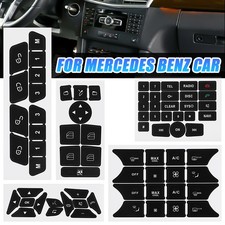 Dash Window Switch Button Repair Stickers For Mercedes Benz W204 S204 C204 X204
