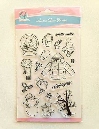 Christmas silicone clear - christmas,