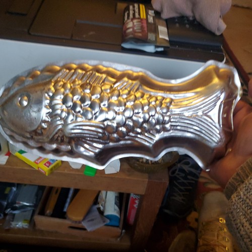 Vintage copper fish - vintage,