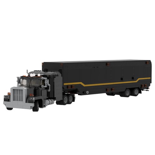 Mobile unit semi truck and - truck,