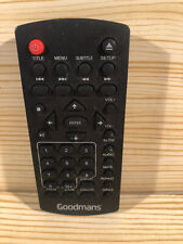 Genuine Original Branded Goodmans JXD-355 Dvd Player Remote Control Tested Works