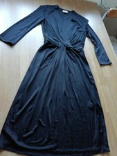 Issa London Black Silk Plunge