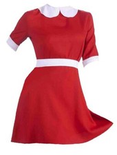 Mens Red & White Annie Orphan