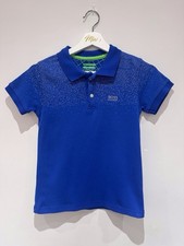 Hugo Boss Boys Royal Blue Polo Top Age 10 Years 