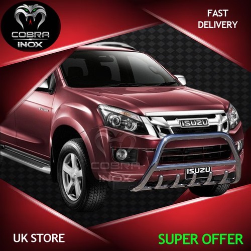 Isuzu max bull bar chrome - bar,