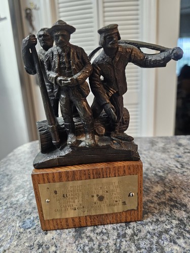 Rare lumberman monument - rare, lumberman's