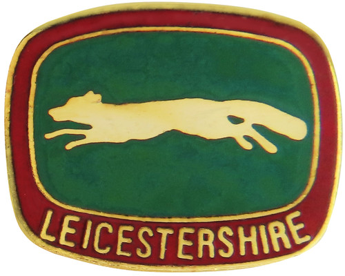 Leicestershire county pin - leicestershire,