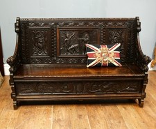 Renaissance Revival Carved Oak