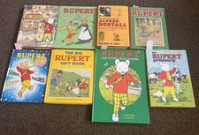 8 x Rupert Bear Related Books.