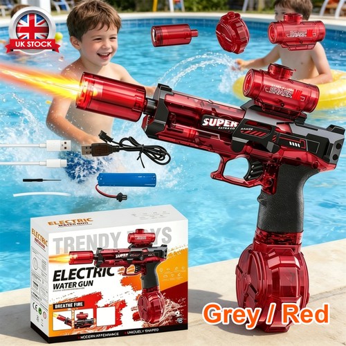 Electric water gun powerful - water,