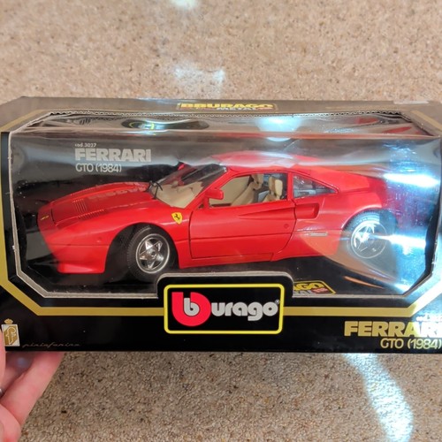 Burago ferrari gto 1984 - burago, 1:18