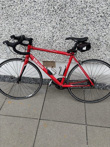Btwin red triban - btwin, bike