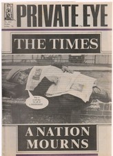 PRIVATE EYE magazine - issue