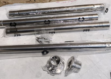 Wardrobe Rail, Extendable Clothes Rail Silver, Stainless Steel Clothes Hanging