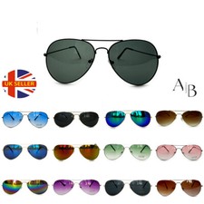 Top Gun Fashion 80s Retro Designer Pilot Style Mens Womens Ladies Sunglasses UK