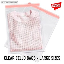 Large Clear Cellophane Bags