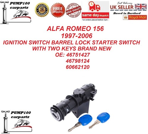 Ignition for alfa - for, 156