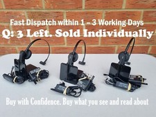 Bundle, Plantronics C054A CS540 DECT Mono Headset with PSU and a connector