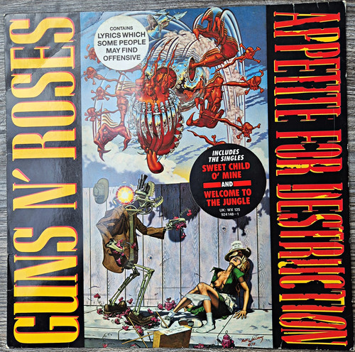 Guns roses appetite for - roses,