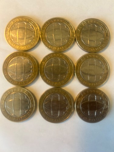 Collectable pound coins - collectable,