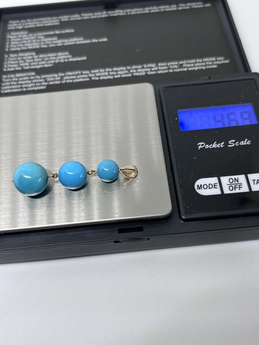 9ct yellow gold - , turquoise