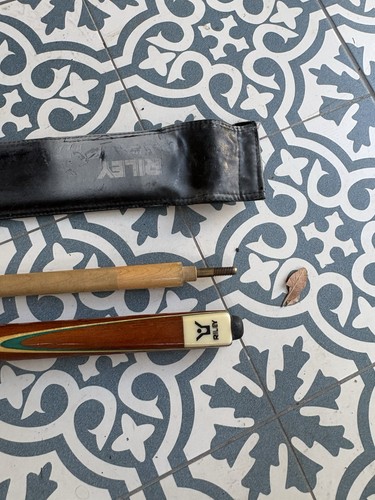 Riley two piece pool cue - two,