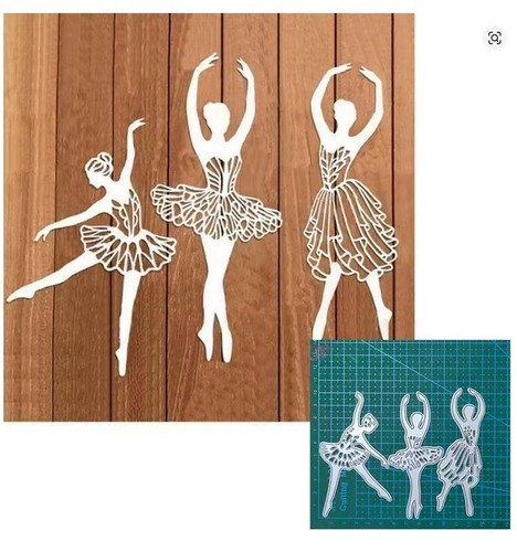Designs ballerina metal - designs,