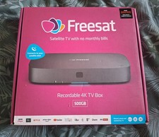 Freesat Recordable 4K 500GB TV
