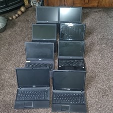 8x JOB LOT MIXED  LAPTOPS DELL