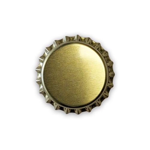 Brew2bottle gold crown caps - gold,