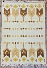 VINTAGE SWEDISH WOOL HAND FLAT