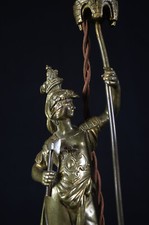 Austrian Bronze Knight Table